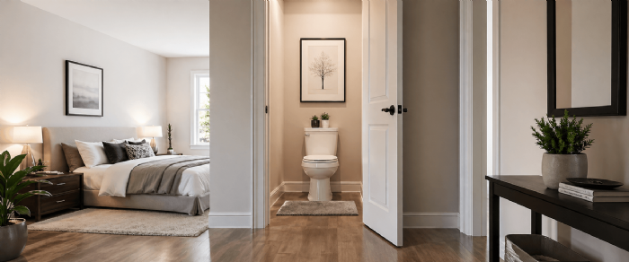 浴室風水別忽略！馬桶對門的常見問題與省錢改善方式